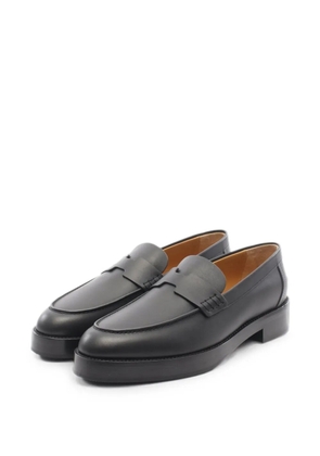 Hermès Pre-Owned 2020s Hour leather loafers - Black
