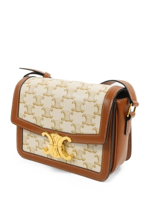 Celine Pre-Owned Teen Classique Triomphe shoulder bag - White