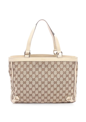 Gucci Pre-Owned 2000s Abby-GG canvas tote bag - Neutrals