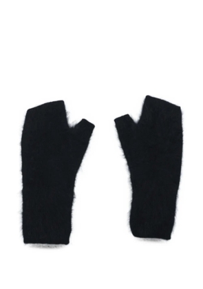 Thom Krom brushed fingerless gloves - Black