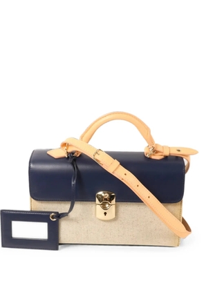 Balenciaga Pre-Owned Padlock two-way tote bag - Blue