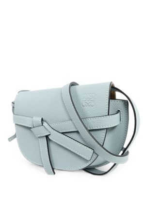 Loewe Pre-Owned mini Gate Dual shoulder bag - Blue