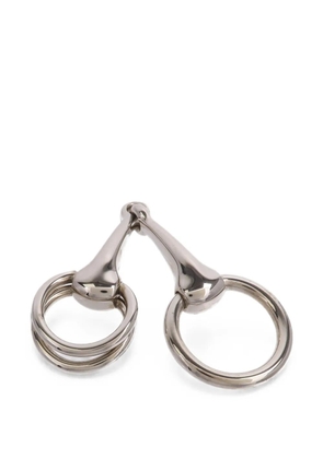 Hermès Pre-Owned Mors scarf ring - Silver