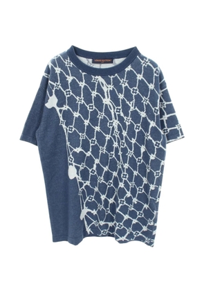 Louis Vuitton Pre-Owned 2010s monogram-pattern T-shirt - Blue