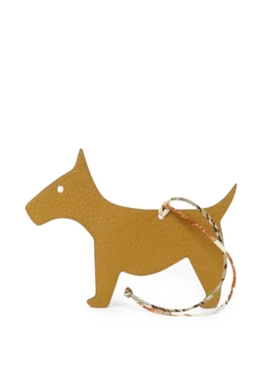 Hermès Pre-Owned Petit H dog bag charm - Brown