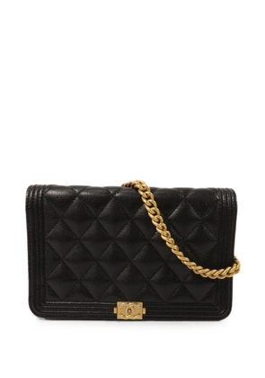 CHANEL Pre-Owned Boy CC shoulder bag - Black