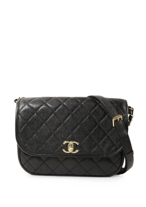 CHANEL Pre-Owned CC turn-lock shoulder bag - Black