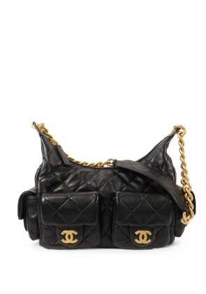 CHANEL Pre-Owned quilted CC shoulder bag - Black