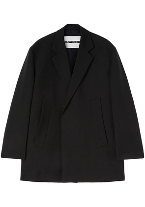 Jil Sander open-front wool blazer - Black