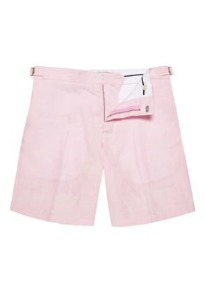 Orlebar Brown tailored linen shorts - Pink
