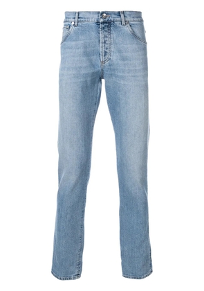 Brunello Cucinelli skinny low rise jeans - Blue
