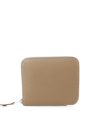 Hermès Pre-Owned 2024 Silk In Epsom wallet - Neutrals