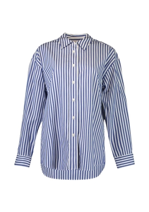 La Ligne Shelby striped-pattern shirt - Blue