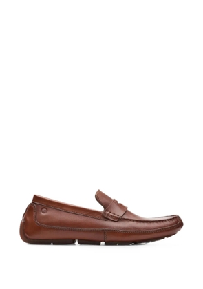 Clarks Originals Markman Way leather loafers - Brown