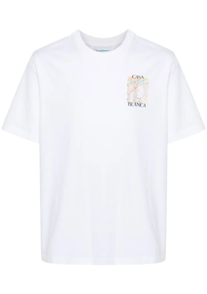 Casablanca Mushroom Goddess T-shirt - White