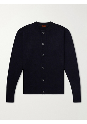 Barena - Virgin Wool Cardigan - Men - Blue - XS
