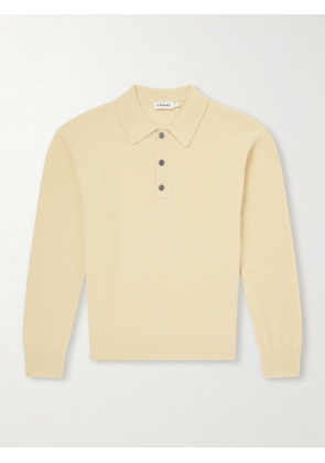 FRAME - Wool Polo Sweater - Men - Yellow - S