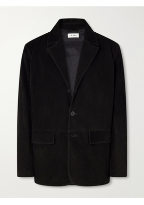 FRAME - Suede Blazer - Men - Black - S
