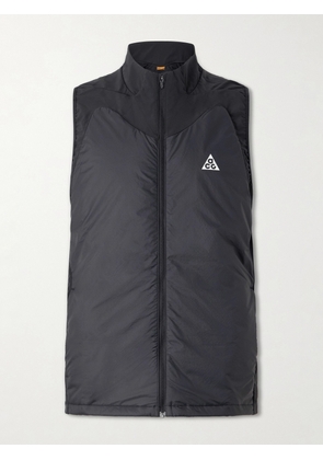 Nike - ACG Logo-Printed Shell Vest - Men - Black - S