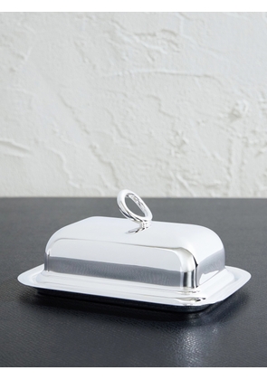 Christofle - Vertigo Silver-Plated Butter Dish - Men - Silver