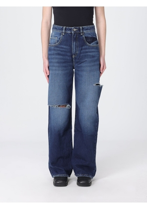 ICON DENIM LOS ANGELES Jeans Woman color Navy