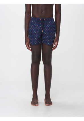 SAVE THE DUCK Graphic Print Swim Shorts with Elasticated Drawstring Waist by