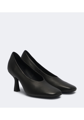 Souliers Martinez Berlin leather pumps
