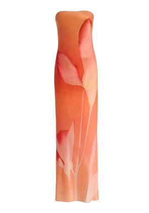 Significant Other Mora Strapless Crepe Maxi Dress - Moda Operandi