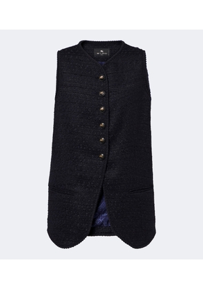 Etro Wool-blend vest