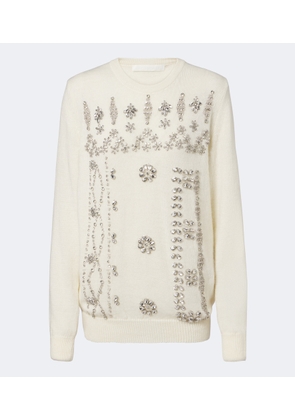 Costarellos Madley crystal-embellished sweater