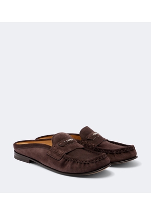 Fendi Suede mules