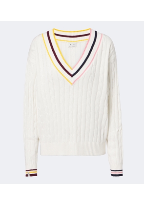 The Upside Josette cable-knit cotton sweater