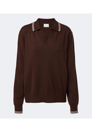 The Upside Coco Luna cashmere-blend polo sweater