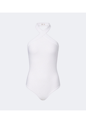 Balmain Knitted halterneck bodysuit