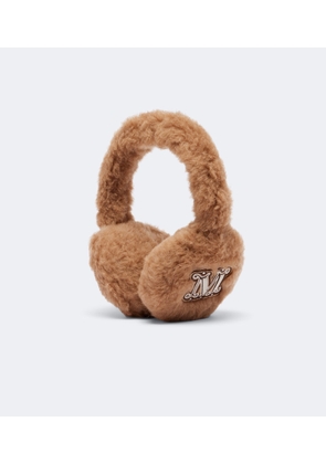 Max Mara Camel hair and silk ear muffs
