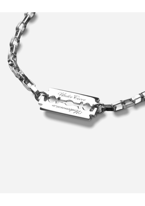 Razor Blade Bracelet Silver