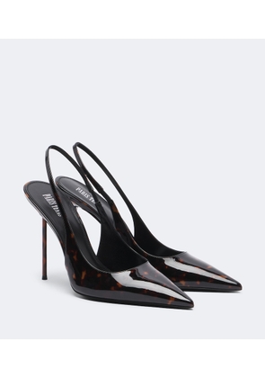 Paris Texas Lidia patent leather slingback pumps