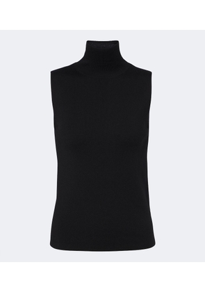 Extreme Cashmere NÂ°502 Collo cotton and cashmere top