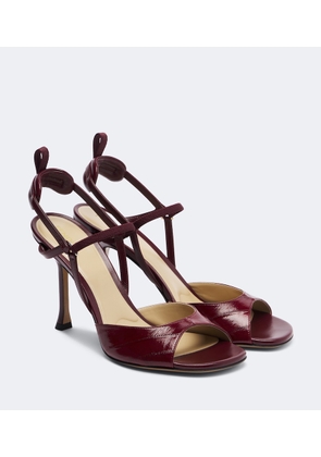 Fendi Very Colibri leather sandals