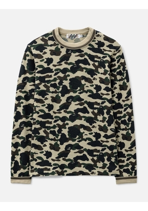 Camo Monogram Waffle Long Top
