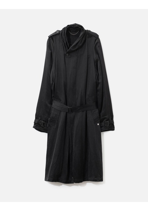 2 In 1 Satin Trench Coat