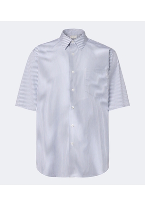Saint Laurent Cassandre striped cotton shirt