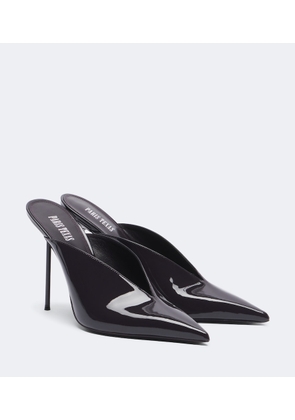 Paris Texas Lidia patent leather mules