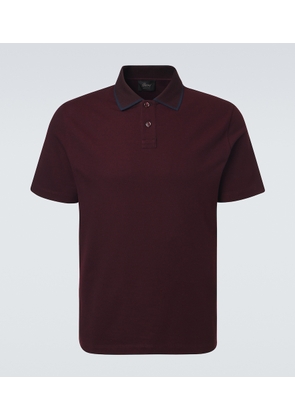 Brioni Cotton pique polo shirt
