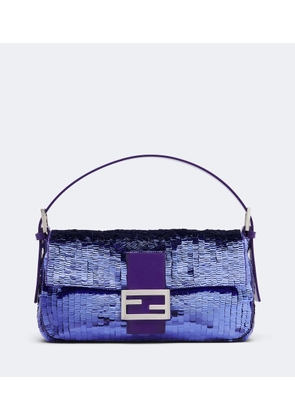 Fendi BaguetteÂ® 26424 Small sequined shoulder bag
