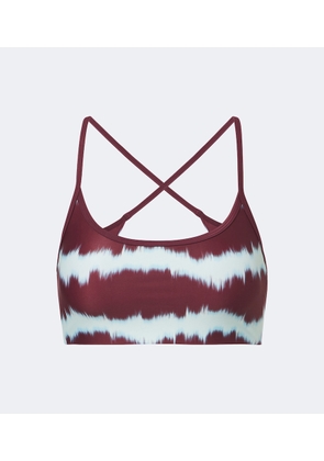 The Upside Rio Badu printed sports bra