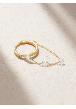Persée - 18-karat Gold Diamond Single Earring - One size