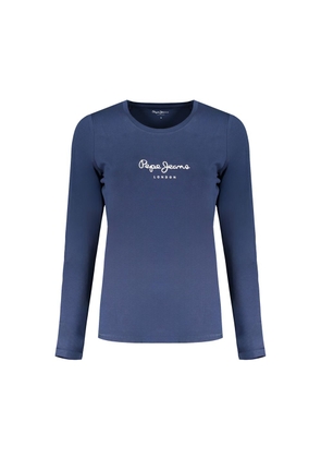 Pepe Jeans Blue Cotton Women's T-Shirt - M