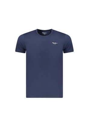 Pepe Jeans Blu Cotton Men T-Shirt - XL
