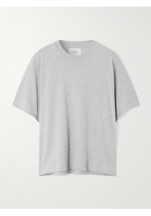 Loulou de Saison - Telanto Organic Supima Cotton-jersey T-shirt - Gray - x small,small,medium,large,x large